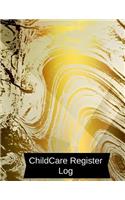 Childcare Register Log: Large 8.5 Inches By 11 Inches Log Book For Boys And Girls. Track the attendance of Children at your facility Paperback - April 08, 2018
