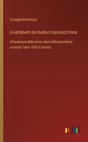 Avvertimenti del medico Francesco Pona