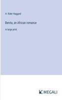 Benita, an African romance