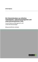 Potenzialanalyse aus ethischer, methodischer, industriesoziologischer und unternehmensethischer Sicht