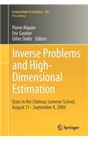 Inverse Problems and High-Dimensional Estimation