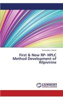 First & New Rp- HPLC Method Development of Rilpivirine