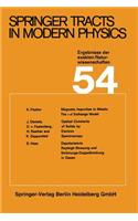 Springer Tracts in Modern Physics