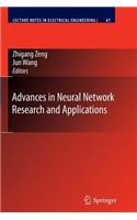 Advances in Neural Network Research and Applications