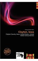 Clayton, Iowa: (English)