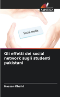 Gli effetti dei social network sugli studenti pakistani