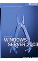 Microsoft Windows Server 2003 Administrator`S Pocket Consultant