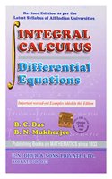 INTEGRAL CALCULUS - DIFFERENTIAL EQUATIONS