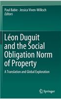 Léon Duguit and the Social Obligation Norm of Property