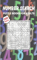 Number Search Puzzle Book for Adults: 200 Puzzlebook with Number Find Puzzles for Seniors, Adults and all other Puzzle Fans