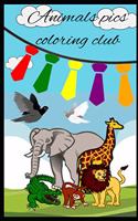 Animals pics coloring club