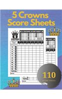 5 Crowns Score Sheets