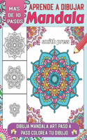 aprende a dibujar Mandala: Crea tu propio mandala con estas instrucciones paso a paso e infunde colores vibrantes en tu dibujo.