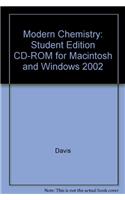 Modern Chemistry: Student Edition CD-ROM for Macintosh and Windows 2002