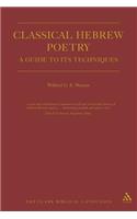 Classical Hebrew Poetry