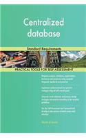 Centralized database Standard Requirements