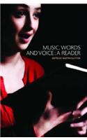 Music, words and voice