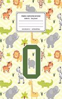 Primary Composition Notebook Grades K-2 Story Journal O