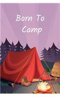 Journal & Sketchbook (119 Pages) - Summer Camp Journal Kids, Family Camping
