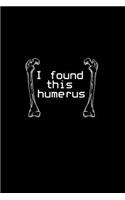 I found this humerus
