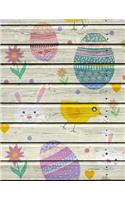 Rustic Easter Egg Sketchbook