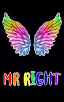 MR Right: LGBTQ Gift Notebook for Friends and Family