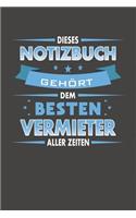 Dieses Notizbuch Gehört Dem Besten Vermieter Aller Zeiten