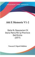 Atti E Memorie V1-2