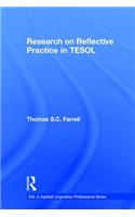 Research on Reflective Practice in TESOL