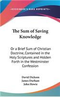 Sum of Saving Knowledge