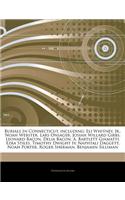 Articles on Burials in Connecticut, Including