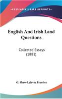 English And Irish Land Questions: Collected Essays (1881)