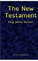 The New Testament, King James Version, Printed in OpenDyslexic