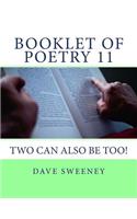 Booklet of Poetry 11