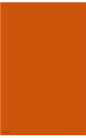 Notebook: Pumpkin orange, fall theme, lined notebook. school