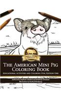 American Mini Pig Coloring Book