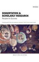 Dissertation and Scholarly Research