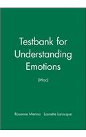 Testbank for Understanding Emotions (Mac)