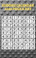 sudoku calendar 2020 page a day: sudoku printable with answers: To win sudoku, you must place all the numbers correctly into the board.