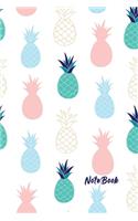 Notebook: Lined Notebook with Pineapple Cover Cool Journal, Unique Diary, Bullet Journal, for Writing - 130 Pages - 6 x 9