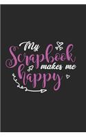 Scrapbooking Notebook: Diary Journal 6x9 inches with 120 Blank Pages