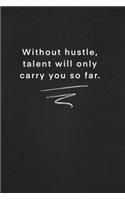 Without hustle, talent will only carry you so far.