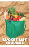 Bucket List Journal: A College Ruled Notebook For Your Groceries And More (6x9" 120 Pages)