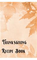 Thanksgiving Recipe Book