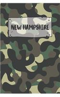 New Hampshire: Ruled Travel Diary Notebook or Journey Journal - Lined Trip Pocketbook for Men and Women with Lines