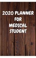 2020 Planner for Medical Student