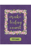 Make Today Count 2020 Planner