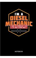 Diesel Mechanic Notebook: notebook for diesel mechanic, mechanic