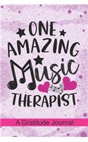 one amazing Music Therapist - A Gratitude Journal