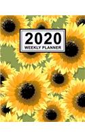 Sunflower Weekly Planner 2020